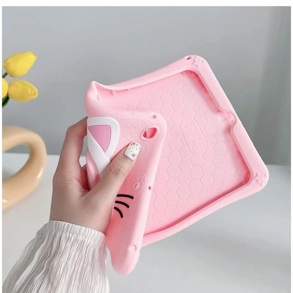 Cat Girl Kids Case For iPad Air 1 2 3 4 Mini 5 6 Pro 9.7